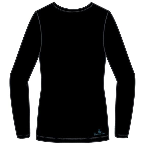 VIKING Longsleeve Lako Bamboo Lady, Kolor: czarny, Rozmiar: XS