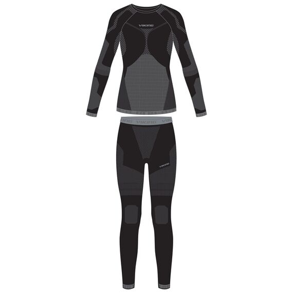 VIKING Bielizna termoaktywna zestaw Volcanica Lady Set czarna, Kolor: czarny, Rozmiar: S, 3 zdjęcie VIKING Bielizna termoaktywna zestaw Volcanica Lady Set czarna, Kolor: czarny, Rozmiar: S, 3 zdjęcie