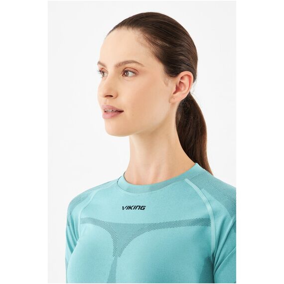 VIKING Bielizna termoaktywna zestaw Volcanica Lady Set turkusowa, Kolor: turkusowy, Rozmiar: XS, 7 zdjęcie VIKING Bielizna termoaktywna zestaw Volcanica Lady Set turkusowa, Kolor: turkusowy, Rozmiar: XS, 7 zdjęcie
