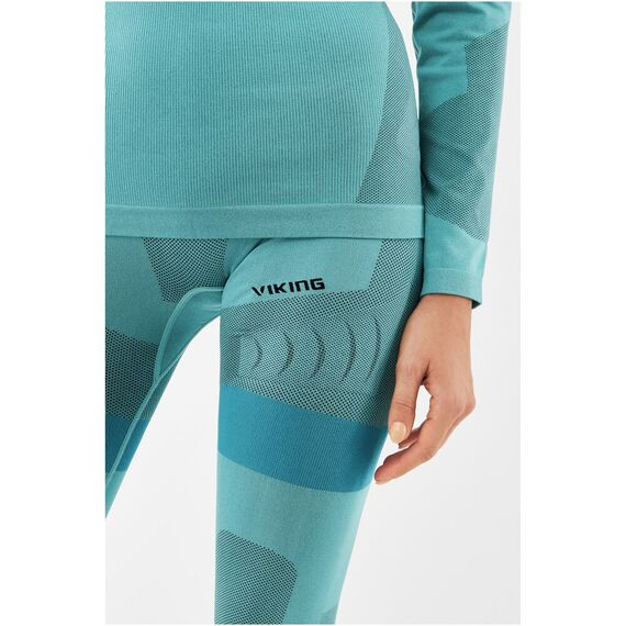 VIKING Bielizna termoaktywna zestaw Volcanica Lady Set turkusowa, Kolor: turkusowy, Rozmiar: L, 4 zdjęcie VIKING Bielizna termoaktywna zestaw Volcanica Lady Set turkusowa, Kolor: turkusowy, Rozmiar: L, 4 zdjęcie