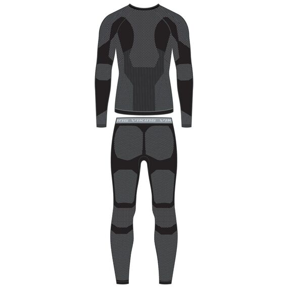 VIKING Bielizna termoaktywna zestaw Volcanic Man Set czarna, Kolor: czarny, Rozmiar: XXL, 6 zdjęcie VIKING Bielizna termoaktywna zestaw Volcanic Man Set czarna, Kolor: czarny, Rozmiar: XXL, 6 zdjęcie