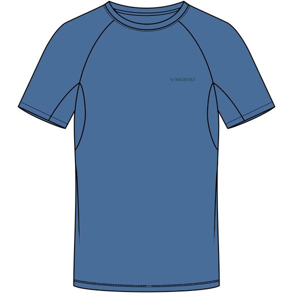 VIKING Bielizna koszulka Lockness Man Shortsleeve niebieska, Kolor: niebieski, Rozmiar: L, 6 zdjęcie