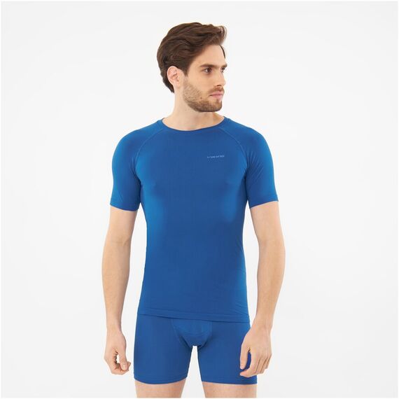 VIKING Bielizna Lockness Man Shortsleeve, Kolor: niebieski, Rozmiar: M