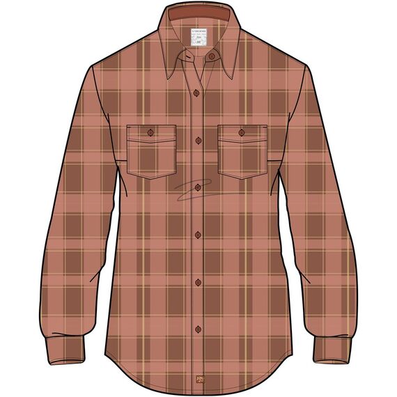 VIKING Koszula Shamrock Bamboo Lady, Kolor: pomarańczowy, Rozmiar: XS, 5 zdjęcie VIKING Koszula Shamrock Bamboo Lady, Kolor: pomarańczowy, Rozmiar: XS, 5 zdjęcie