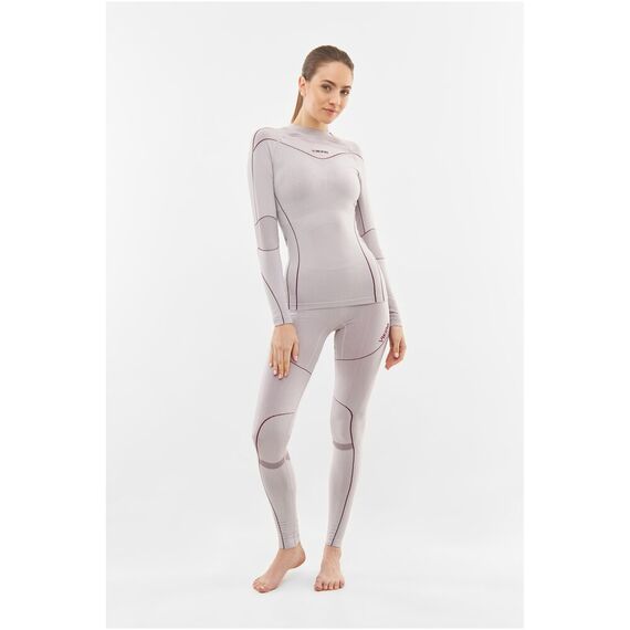 VIKING Bielizna Gaja Turtle Neck Lady Set, Kolor: szary, Rozmiar: M