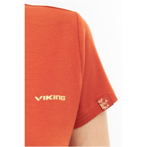 VIKING T-shirt Harvi Bamboo Lady, Kolor: pomarańczowy, Rozmiar: S, 8 zdjęcie VIKING T-shirt Harvi Bamboo Lady, Kolor: pomarańczowy, Rozmiar: S, 8 zdjęcie