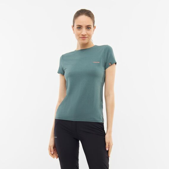 VIKING T-shirt Harvi Bamboo Lady, Kolor: turkusowy, Rozmiar: XS