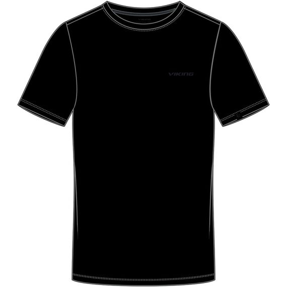 VIKING T-shirt Harvi Bamboo Man, Kolor: czarny, Rozmiar: M, 2 zdjęcie