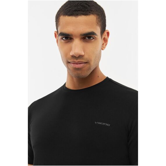 VIKING T-shirt Harvi Bamboo Man, Kolor: czarny, Rozmiar: M, 5 zdjęcie