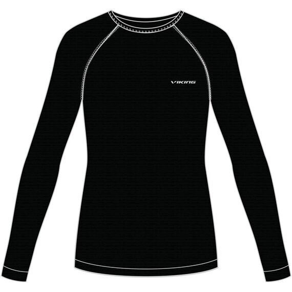 VIKING Bielizna Easy Dry Unisex Longsleeve, Kolor: czarny, Rozmiar: XXL, 2 zdjęcie