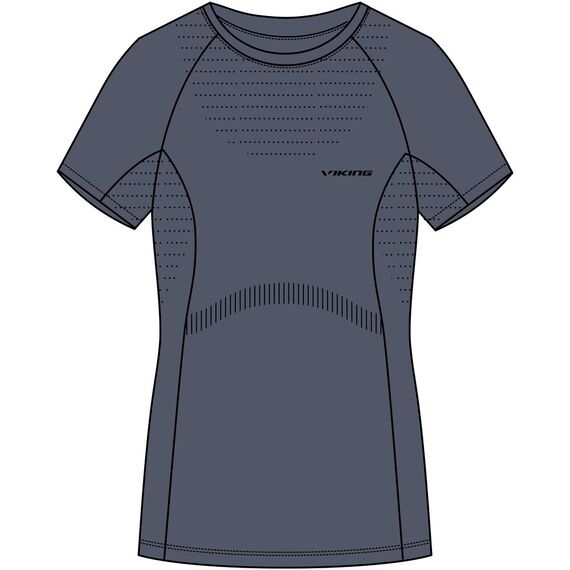 VIKING Bielizna Breezer Lady Shortsleeve, Kolor: szary, Rozmiar: S, 10 zdjęcie
