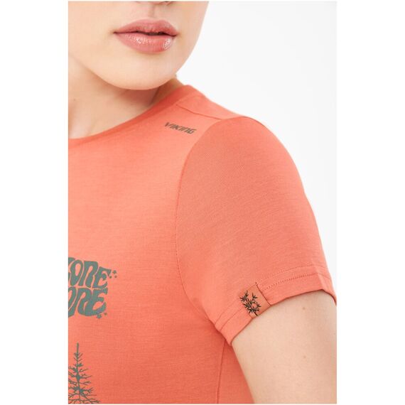 VIKING T-shirt Hopi Bamboo Lady, Kolor: różowy, Rozmiar: L, 8 zdjęcie VIKING T-shirt Hopi Bamboo Lady, Kolor: różowy, Rozmiar: L, 8 zdjęcie