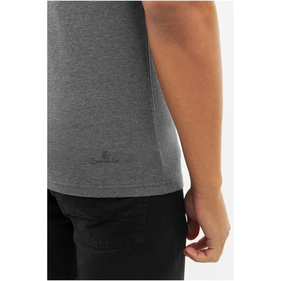 VIKING Koszulka Polo Bamboo Winslow Man, Kolor: szary, Rozmiar: XL, 3 zdjęcie