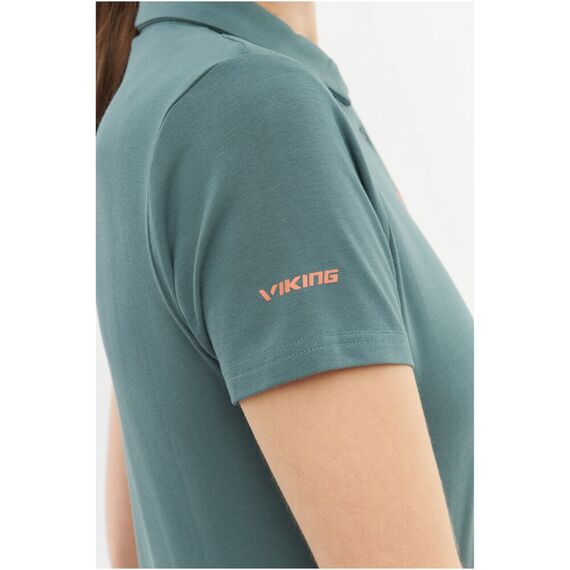 VIKING Koszulka Polo Bamboo Winslow Lady, Kolor: turkusowy, Rozmiar: XL, 9 zdjęcie VIKING Koszulka Polo Bamboo Winslow Lady, Kolor: turkusowy, Rozmiar: XL, 9 zdjęcie