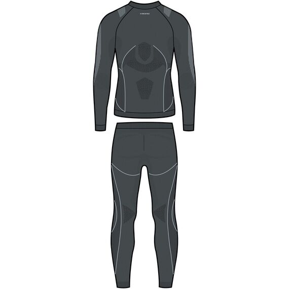 VIKING Bielizna termiczna męska Primeone Man Set szara, Kolor: szary, Rozmiar: XL, 5 zdjęcie
