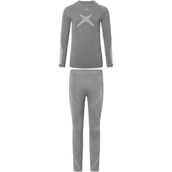 VIKING Bielizna termiczna męska Primeone Man Set szara, Kolor: szary, Rozmiar: XL, 9 zdjęcie