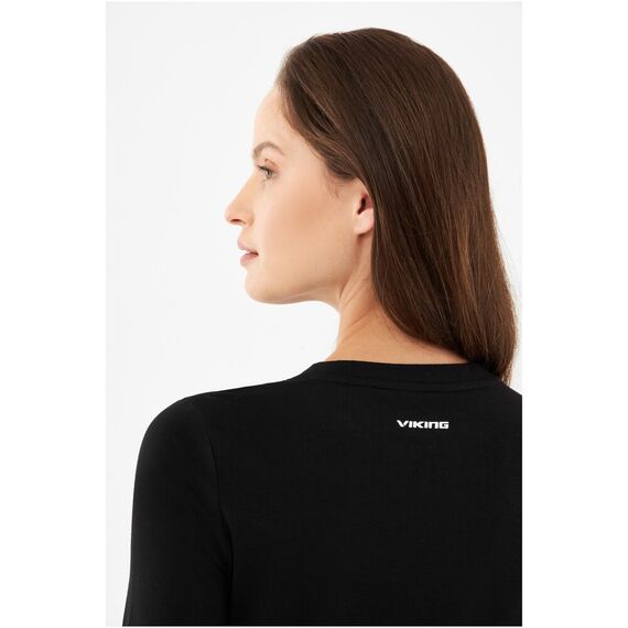 VIKING Longsleeve Escalante Bamboo Lady, Kolor: czarny, Rozmiar: XS, 3 zdjęcie VIKING Longsleeve Escalante Bamboo Lady, Kolor: czarny, Rozmiar: XS, 3 zdjęcie