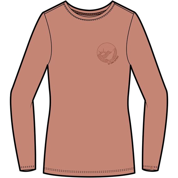 VIKING Longsleeve Escalante Bamboo Lady, Kolor: różowy, Rozmiar: S, 2 zdjęcie VIKING Longsleeve Escalante Bamboo Lady, Kolor: różowy, Rozmiar: S, 2 zdjęcie