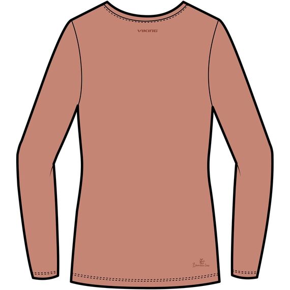 VIKING Longsleeve Escalante Bamboo Lady, Kolor: różowy, Rozmiar: M, 10 zdjęcie VIKING Longsleeve Escalante Bamboo Lady, Kolor: różowy, Rozmiar: M, 10 zdjęcie