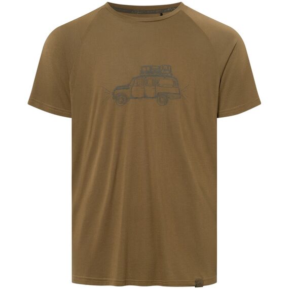 VIKING T-shirt Likelo Bamboo Man, Kolor: khaki, Rozmiar: M, 2 zdjęcie