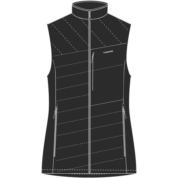 Kamizelka Damska VIKING Blast Lady Vest Primaloft Czarno-Fioletowa, Kolor: fioletowo/czarny, Rozmiar: L, 6 zdjęcie