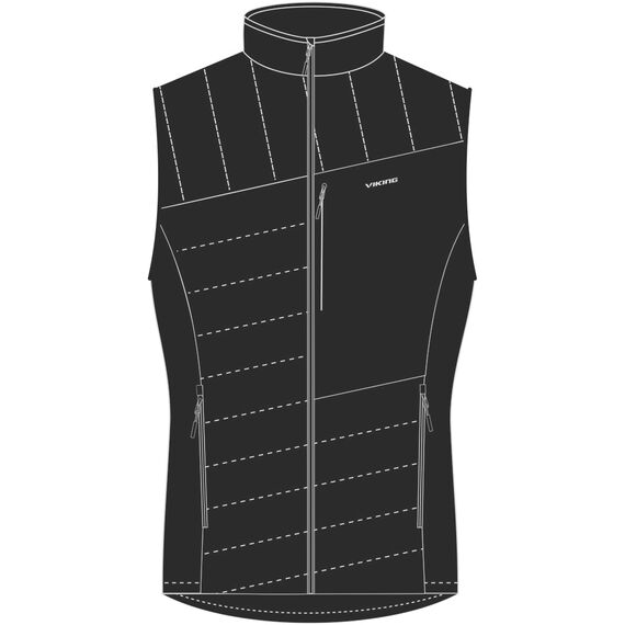 Kamizelka Sportowa Męska VIKING Blast Primaloft Man, Kolor: czarny, Rozmiar: S, 2 zdjęcie