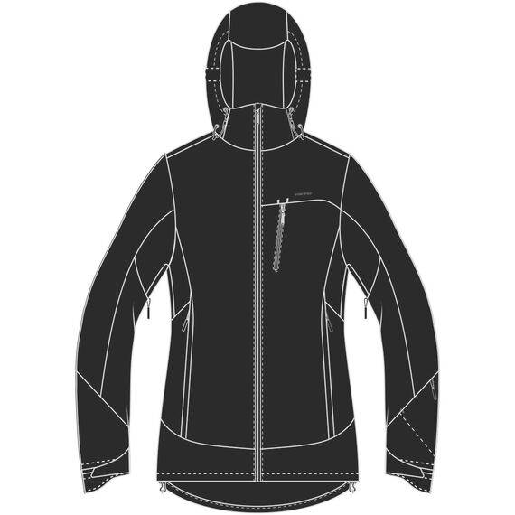 VIKING Kurtka Trek Pro 2.0 Lady, Kolor: czarny, Rozmiar: XXL, 6 zdjęcie