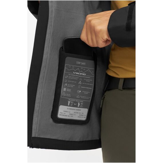 VIKING Kurtka Trek Pro 2.0 Man, Kolor: czarny, Rozmiar: XL, 4 zdjęcie