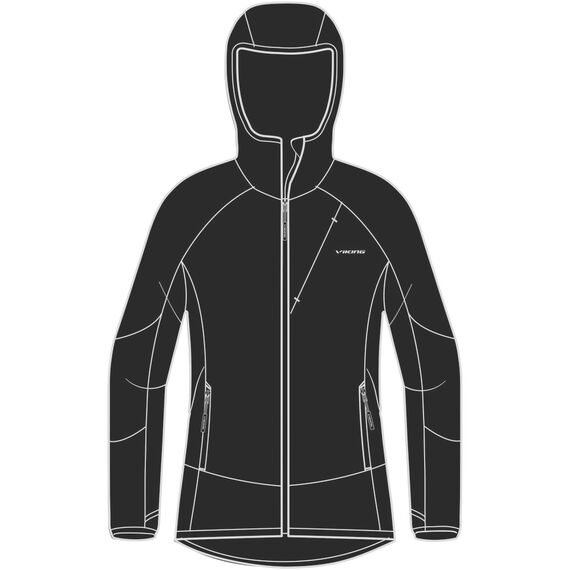 VIKING Bluza Dimaro Hoodie Man, Kolor: czarny, Rozmiar: S, 5 zdjęcie