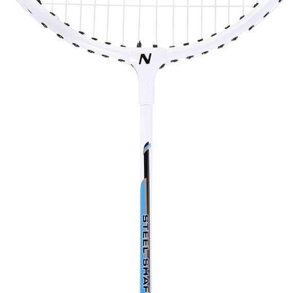 NILS Aluminium Isometric / Rakieta Do Badmintona niebieska + Pokrowiec, 4 zdjęcie