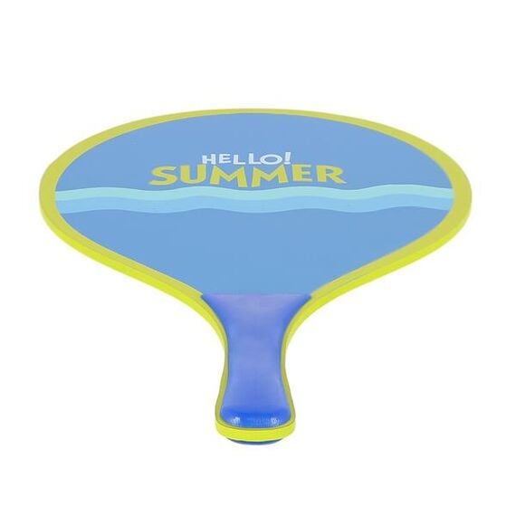 NILS 3W1 / Zestaw Do Badmintona 2 Rakiety + 2 Rakiety Na Plażę + Lotki + Frizbi Junior, 5 zdjęcie