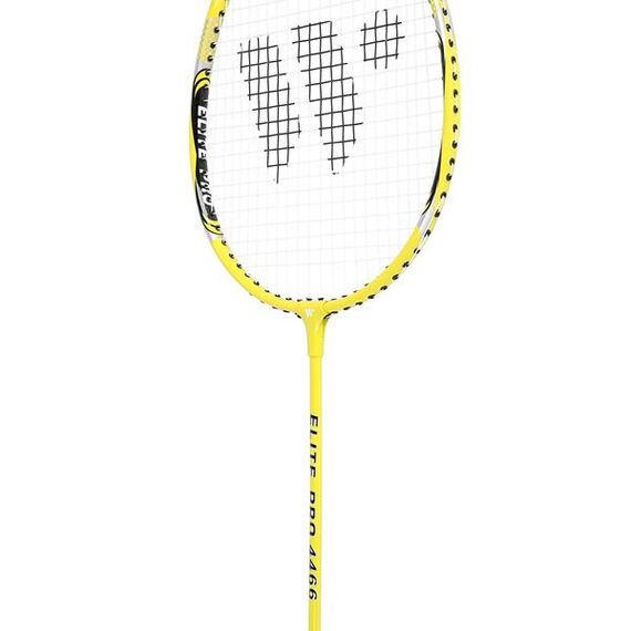 WISH 4466 Zestaw 2 Rakiet Do Badmintona Żółty + Lotki 3 Szt + Siatka + Linie, 6 zdjęcie