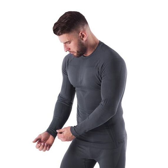 Bielizna Termoaktywna Męska Szara Zestaw Ragnar NILS szara, Rozmiar: 2Xl/3Xl, 5 zdjęcie