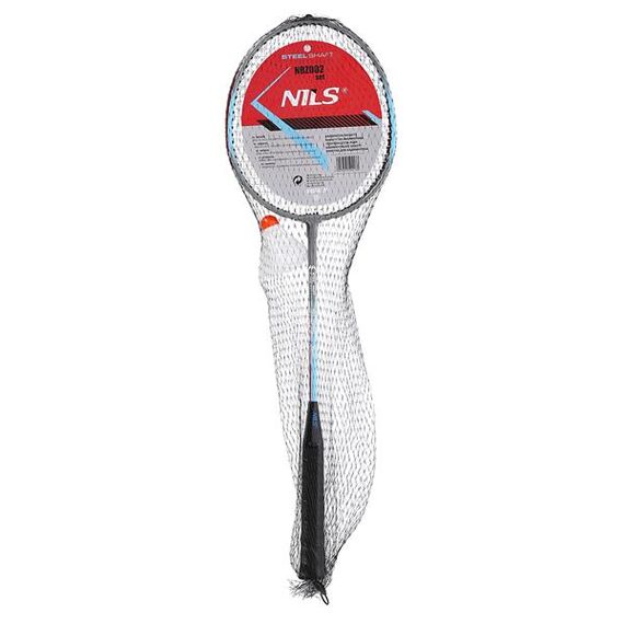 NILS Steel / Zestaw Do Badmintona 2 Rakiety + Lotka dla początkujących, 5 zdjęcie
