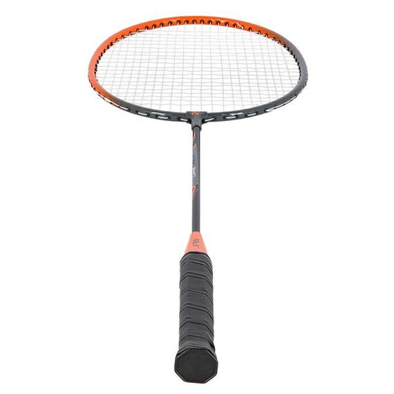 NILS Steel / Zestaw Do Badmintona 2 Rakiety pomarańczowe + Pokrowiec, 3 zdjęcie