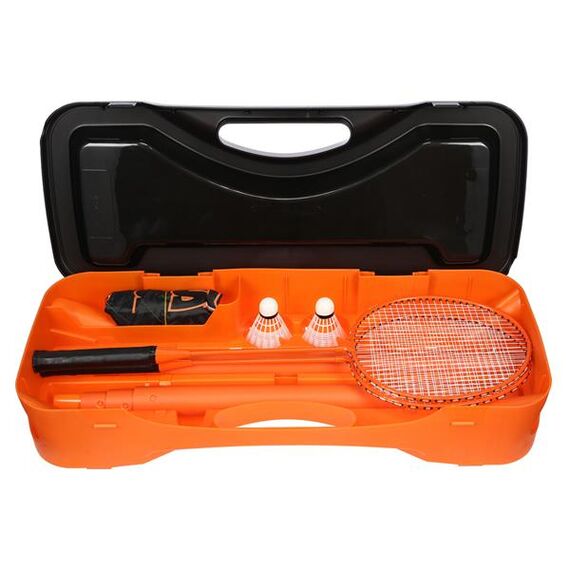 NILS Zestaw Do Badmitona 2 Rakiety + 2 Lotki + Siatka + Walizka , 2 zdjęcie