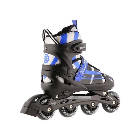 NH18366A 2W1 łyżworolki z wymienną płozą hokejową NILS EXTREME granatowe, Rozmiar: S (31-34), 3 zdjęcie