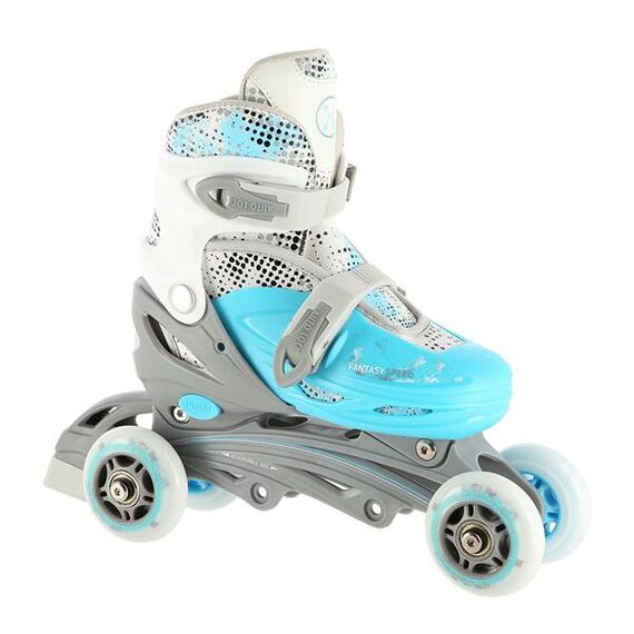 NH18331 Łyżworolki Z Wymienną Płozą Hokejową  4W1 Niebieskie NILS EXTREME, Rozmiar: M (35-38), 13 zdjęcie