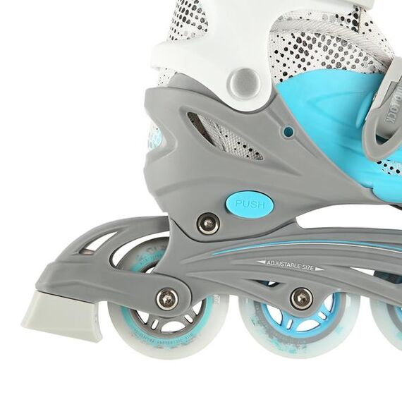 NH18331 Łyżworolki Z Wymienną Płozą Hokejową  4W1 Niebieskie NILS EXTREME, Rozmiar: M (35-38), 8 zdjęcie