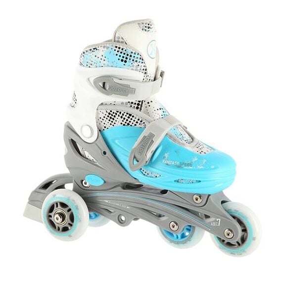 NH18331 Łyżworolki Z Wymienną Płozą Hokejową  4W1 Niebieskie NILS EXTREME, Rozmiar: S (31-34), 12 zdjęcie