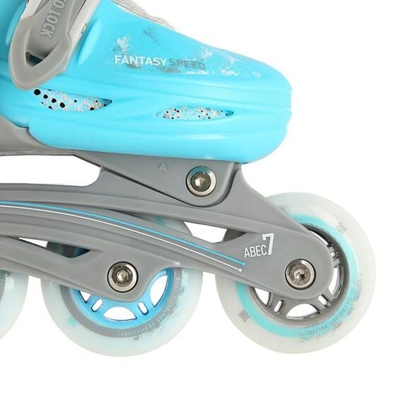 NH18331 Łyżworolki Z Wymienną Płozą Hokejową  4W1 Niebieskie NILS EXTREME, Rozmiar: S (31-34), 7 zdjęcie