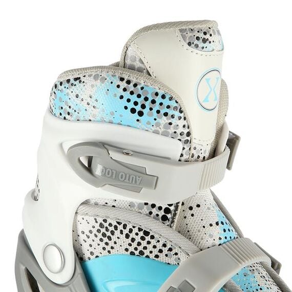 NH18331 Łyżworolki Z Wymienną Płozą Hokejową  4W1 Niebieskie NILS EXTREME, Rozmiar: S (31-34), 9 zdjęcie