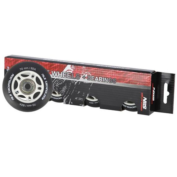 NILS EXTREME 70X24 82A Czarne Matowe (4 szt) + Abec-9 (8 szt) Zestaw Extreme, 4 zdjęcie