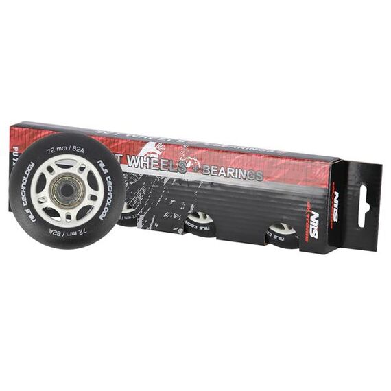 NILS EXTREME 72X24 82A Czarne Matowe (4 szt) + Abec-9 (8 szt) Zestaw Extreme, 4 zdjęcie