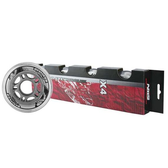 NILS EXTREME 72X24 82A Przezroczyste Kółka (4 szt) Extreme, 4 zdjęcie