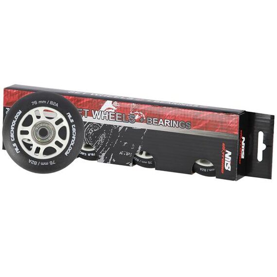 NILS EXTREME 76X24 82A Czarne Matowe (4 szt) + Abec-9 (8 szt) Zestaw Extreme, 4 zdjęcie