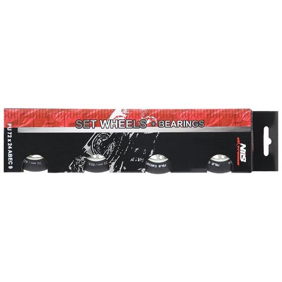 NILS EXTREME 76X24 82A Czarne Matowe (4 szt) + Abec-9 (8 szt) Zestaw Extreme, 5 zdjęcie