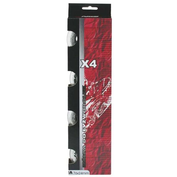 NILS EXTREME 76X24 82A Przezroczyste Kółka (4 szt) Extreme, 3 zdjęcie