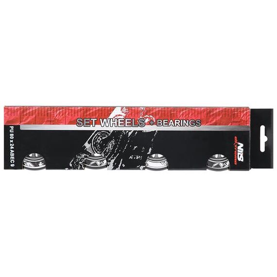 NILS EXTREME 80X24 82A Czarne (4 szt) + Abec-9 (8 szt) Zestaw Extreme, 5 zdjęcie