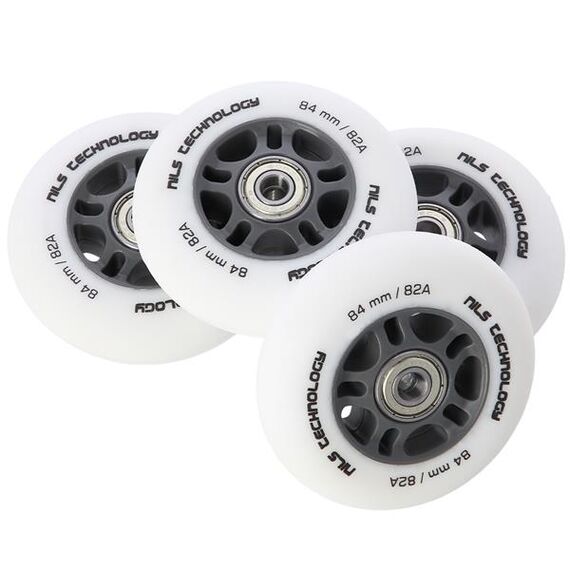 NILS EXTREME 84X24 82A Białe Matowe (4 szt) + Abec-9 Chrome (8 szt) Zestaw Extreme, 5 zdjęcie